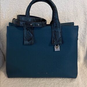 Michael Kors Elegant Blue Handbag